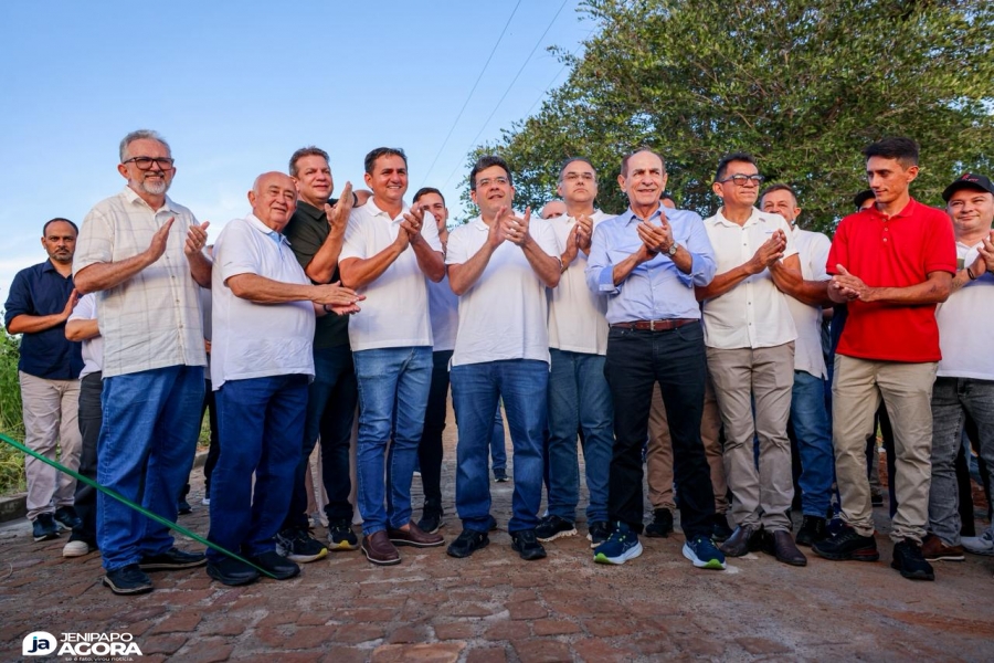 Em visita a Jatobá, Rafael Fonteles inaugura asfalto e anuncia R$ 6,1 milhões em novas obras